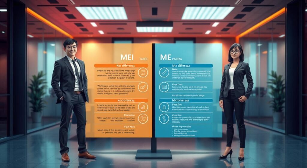 diferenças entre MEI e ME